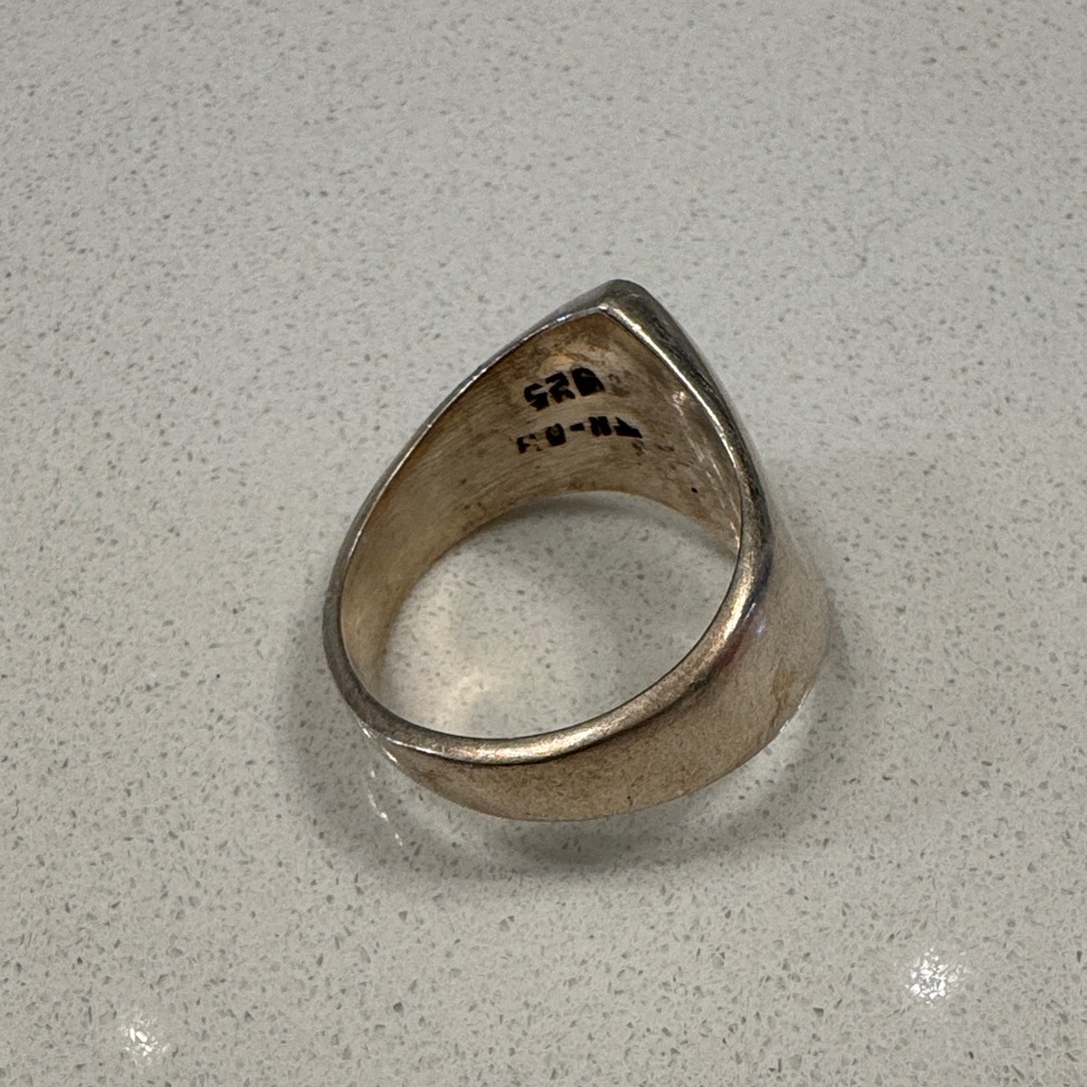 Sterling Silver Statement Ring Mexico - image 2